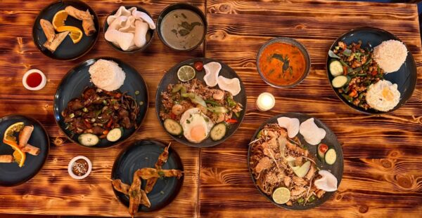 Thai restaurant menu
